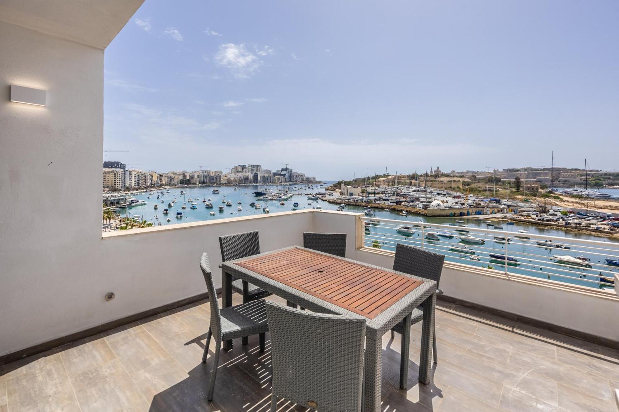 New Duplex Penthouse W Breathtaking Views By Sf Homes Gzira Exterior photo